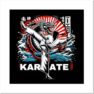 Karate Fighter Posters and Art